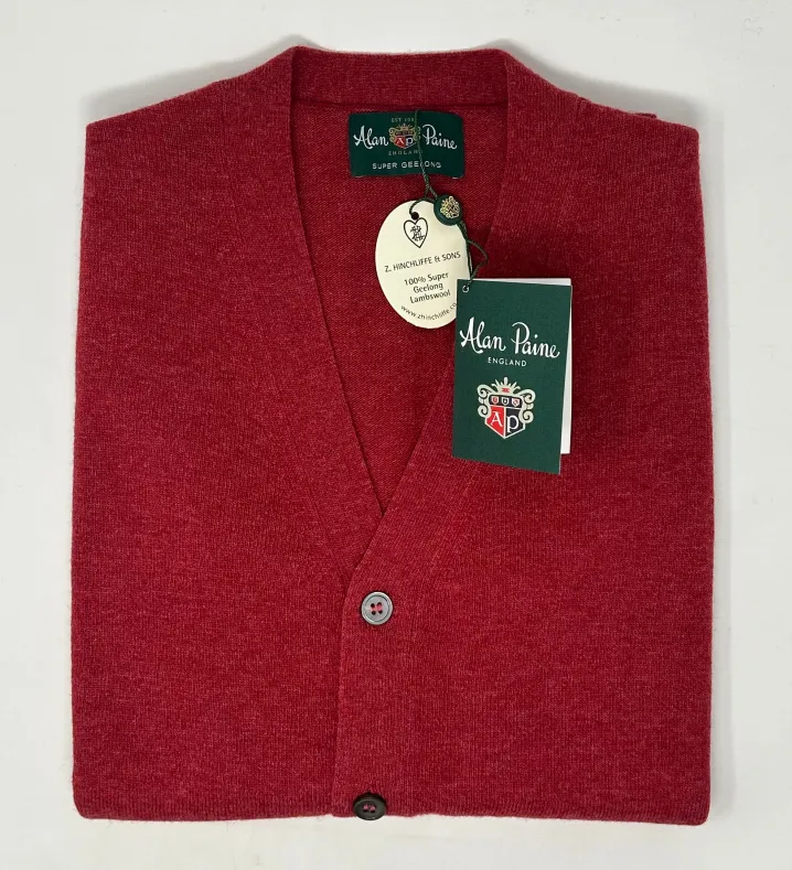 ALAIN PAINE CARDIGAN SMANICATO