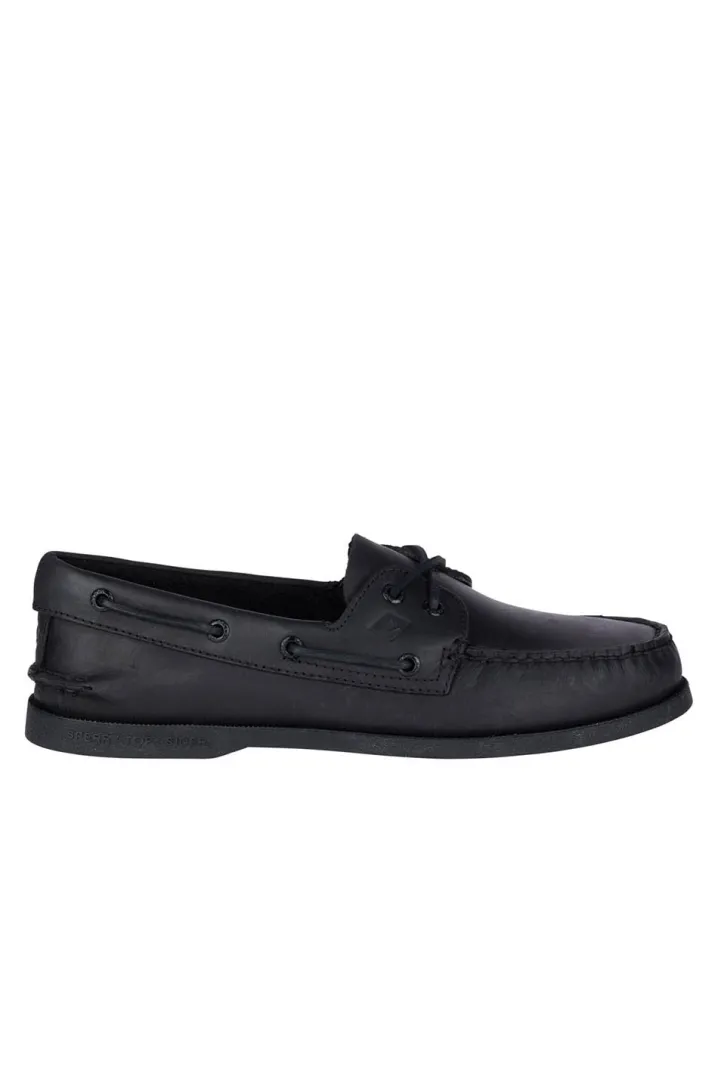 AUTHENTIC ORIGINAL 2-EYE CLASSIC II BLACK SPERRY TOP SIDER
