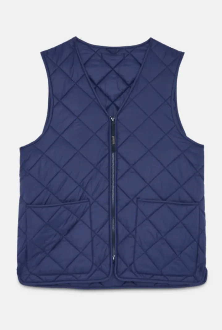 BARACUTA GILET MILLER CLASSIC BLUE