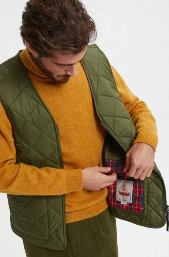 BARACUTA GILET MILLER VERDE MILITARE