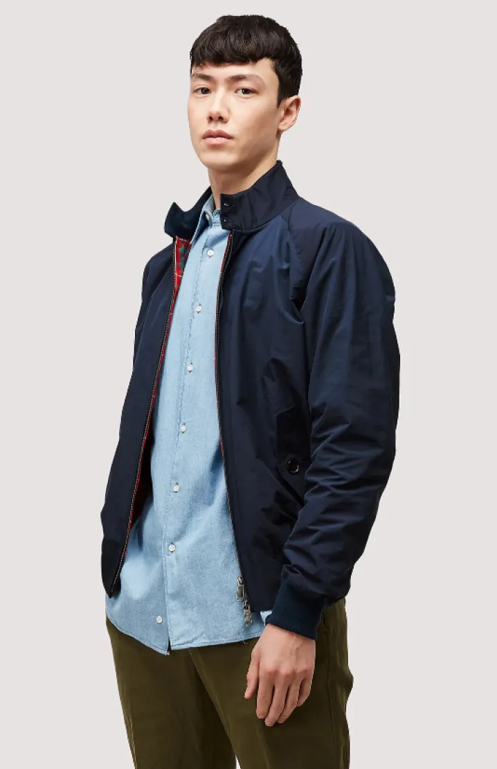 BARACUTA HARRINGTON JACKET G9 BLU NAVY