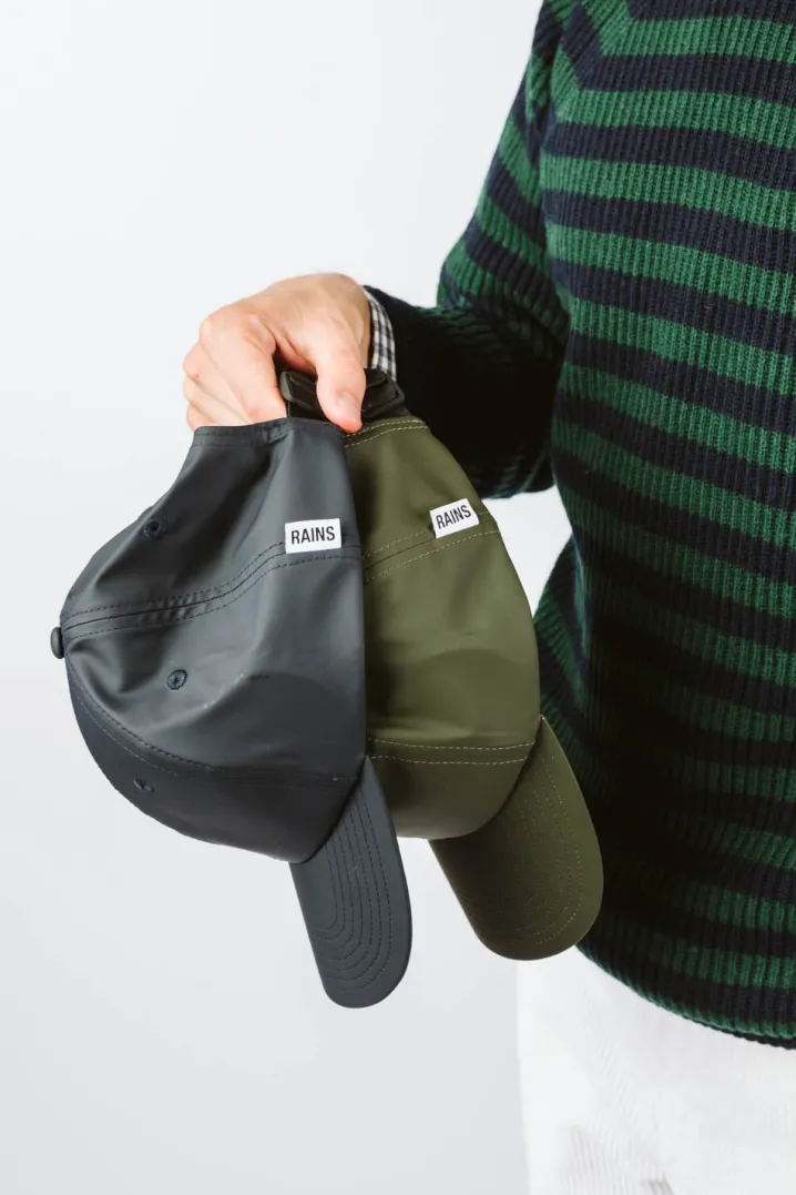 BASEBALL HAT IMPERMEABILE BLU NAVY RAINS