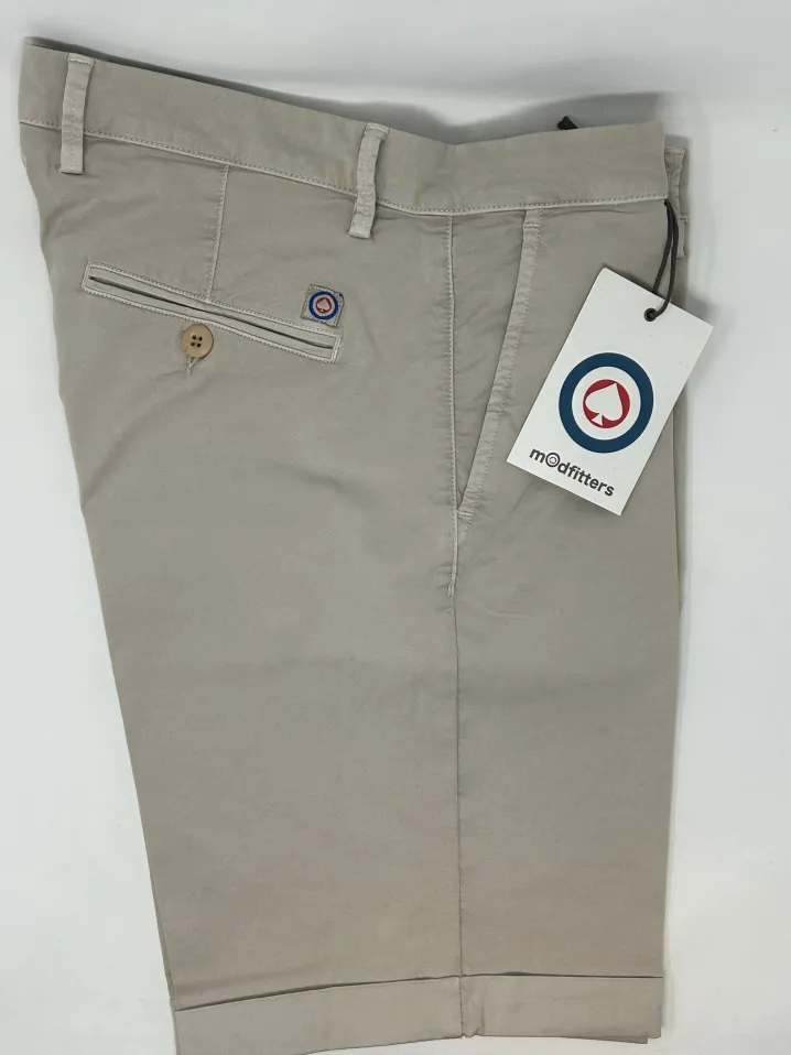 BERMUDA CHINOS MODFITTERS STONE
