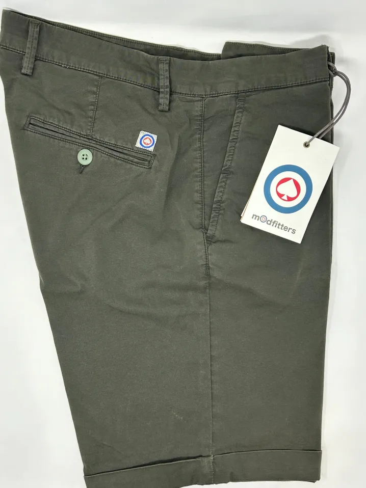 BERMUDA CHINOS MODFITTERS ARMY