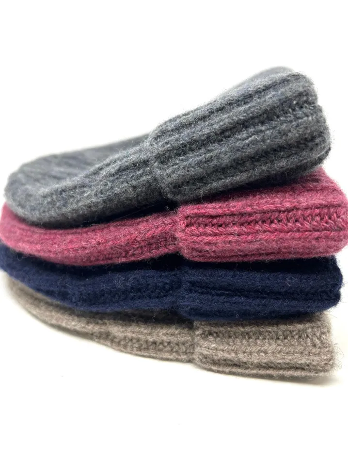 BERRETTO COSTA INGLESE PURO CASHMERE