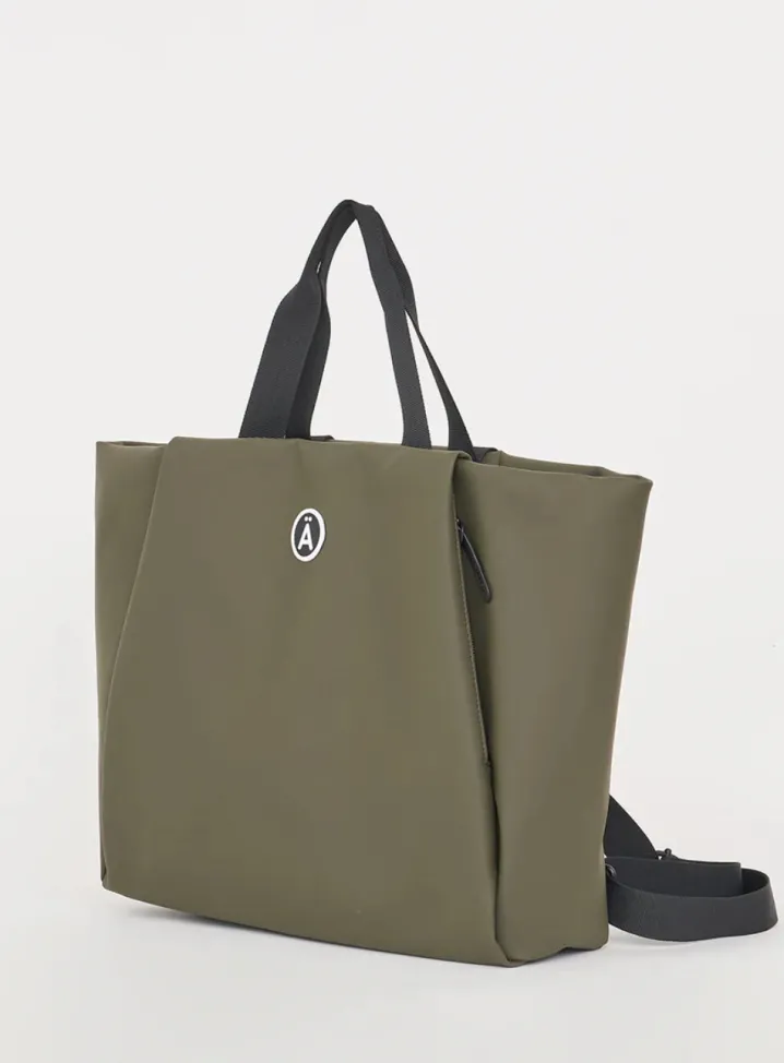 BORSA / ZAINO 2 IN 1 IMPERMEABILE KHAKI TANTA