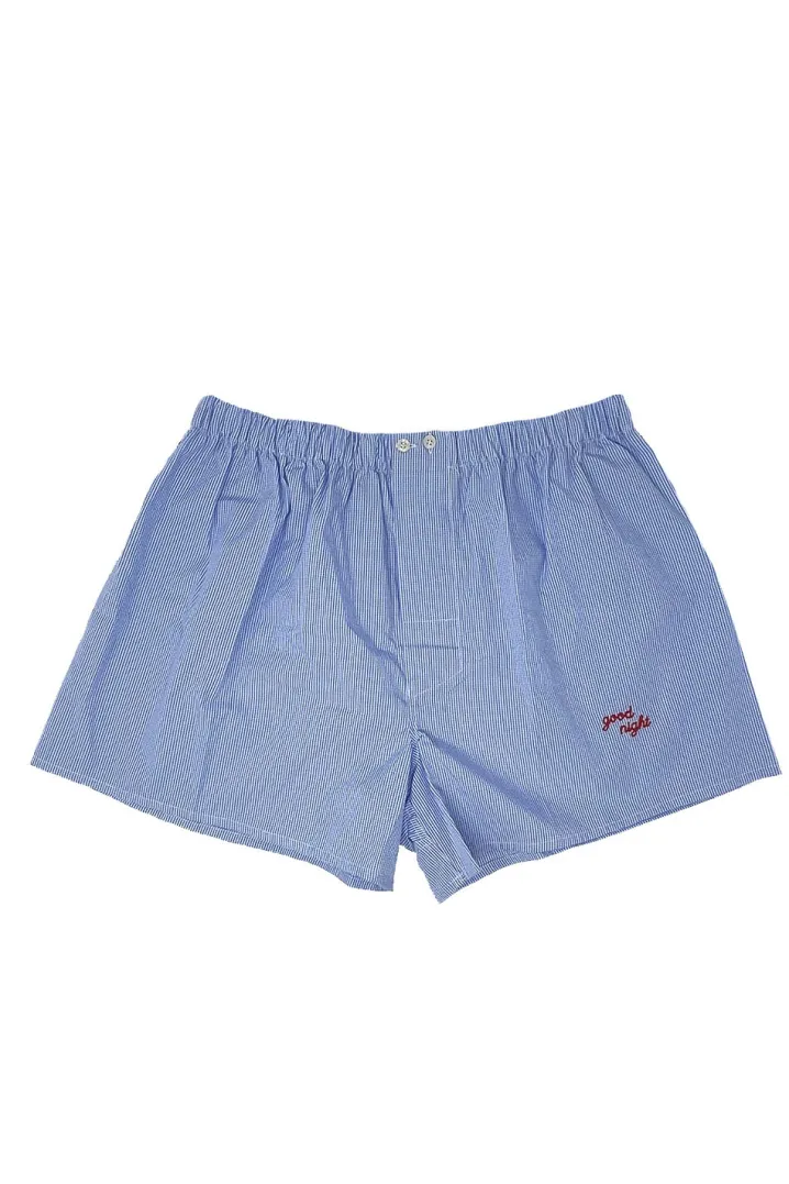 BOXER RICAMO GOOD NIGHT
