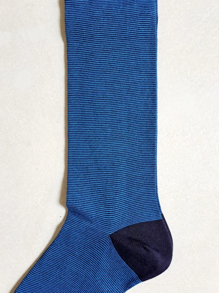 BRESCIANI CALZE RIGA BLUETTE BLU