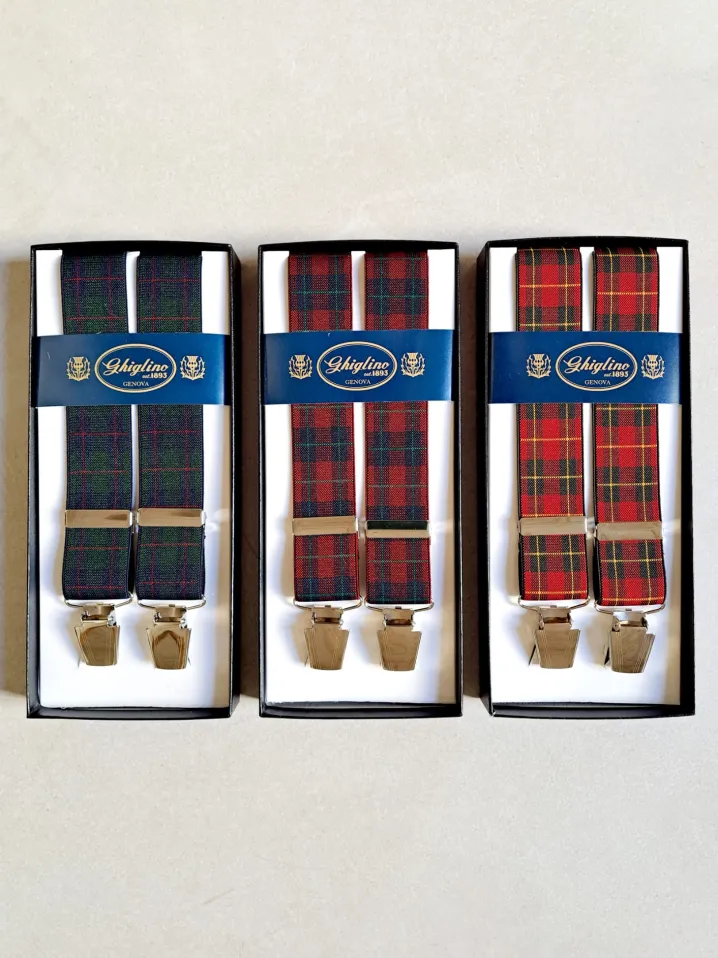 BRETELLE TARTAN