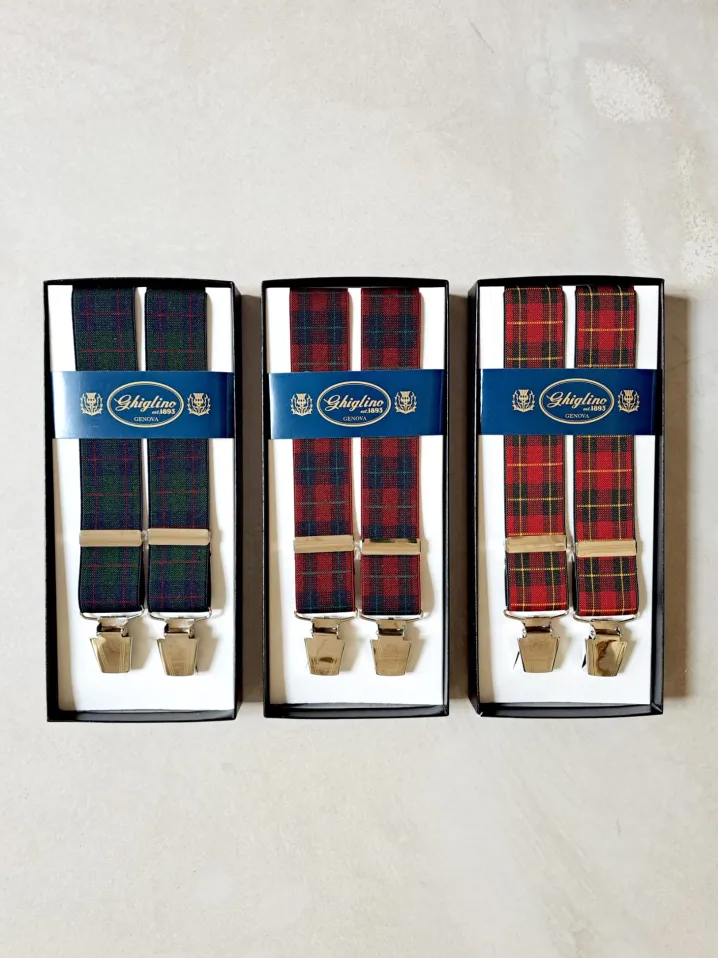 BRETELLE TARTAN