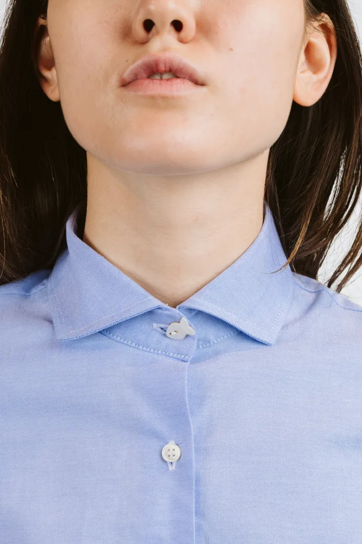 CAMICIA ANNINA AZZURRA