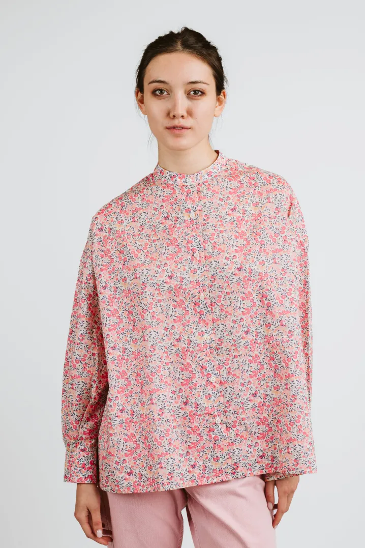 CAMICIA BELLE (OVERSIZE) COREANA MADE WITH LIBERTY FABRICS