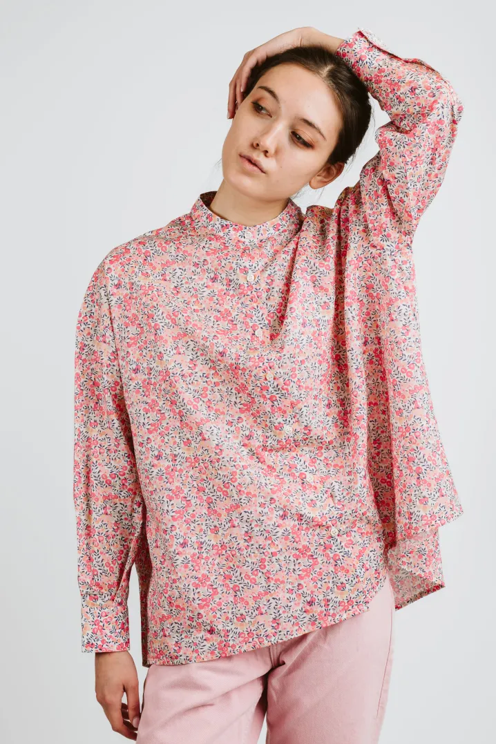 CAMICIA BELLE (OVERSIZE) COREANA MADE WITH LIBERTY FABRICS