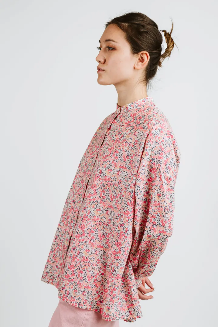 CAMICIA BELLE (OVERSIZE) COREANA MADE WITH LIBERTY FABRICS