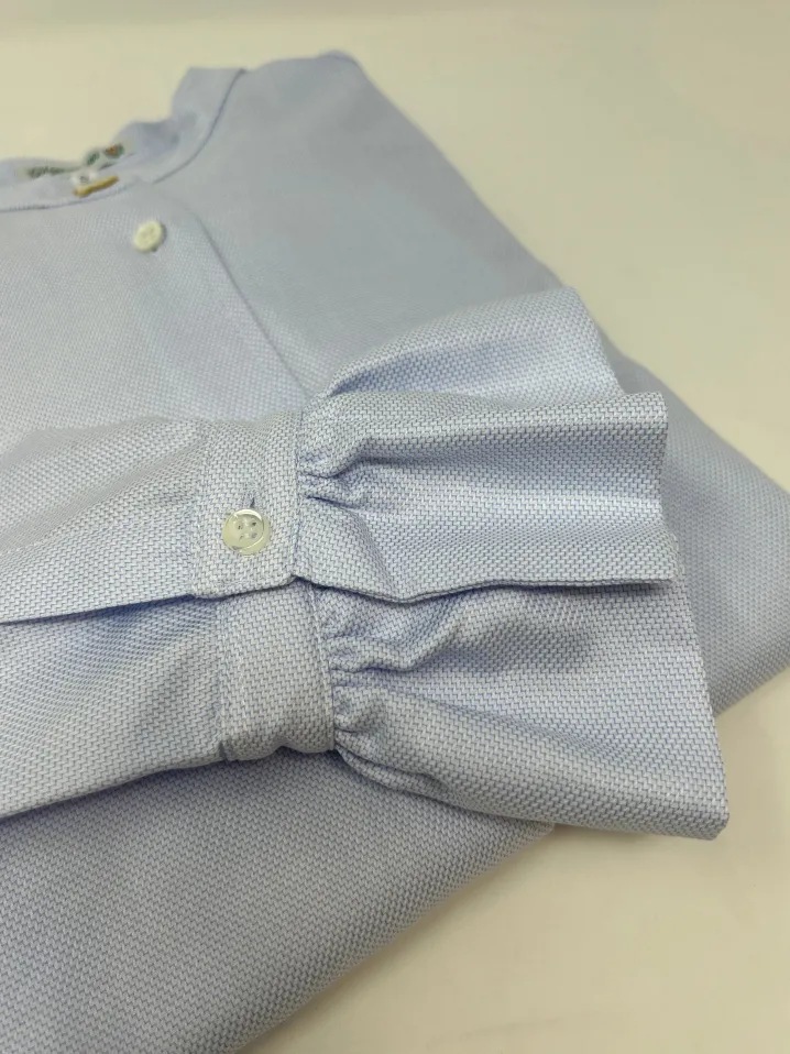 CAMICIA BETTA AZZURRA OXFORD