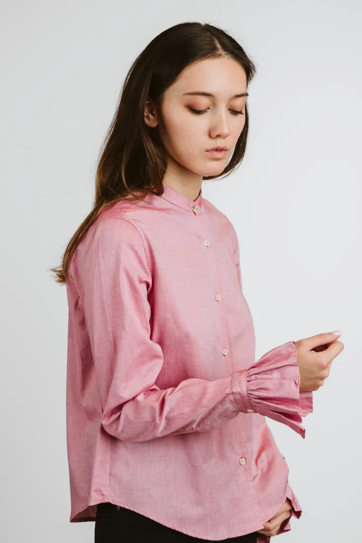 CAMICIA BETTA ROSSA OXFORD