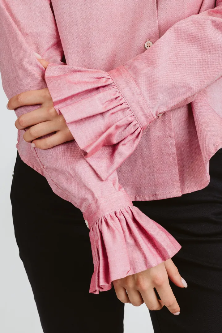 CAMICIA BETTA ROSSA OXFORD