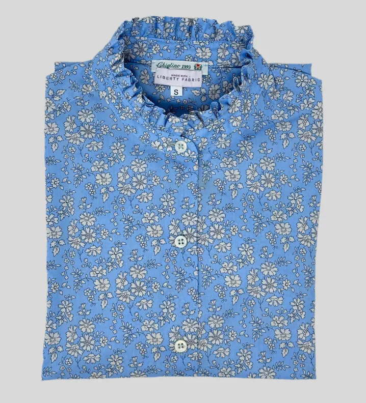 CAMICIA GUGHI MADE WITH LIBERTY FABRICS
