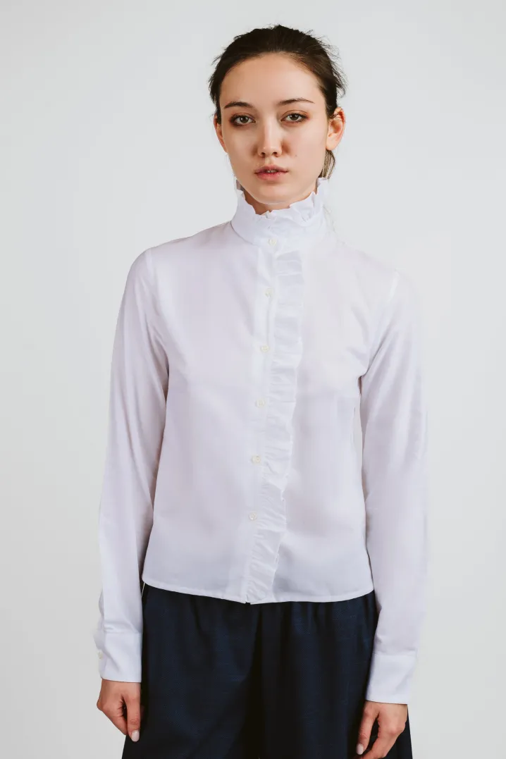 CAMICIA LULU TWILL BIANCA