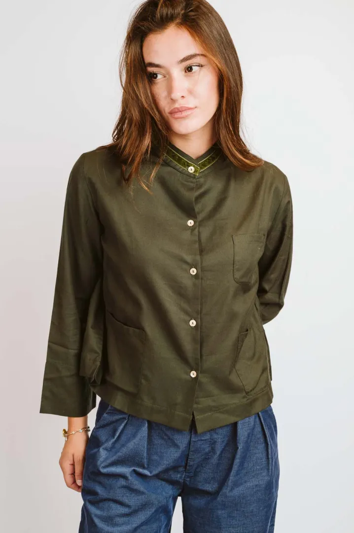 CAMICIA MARGOT COLLO COREANA