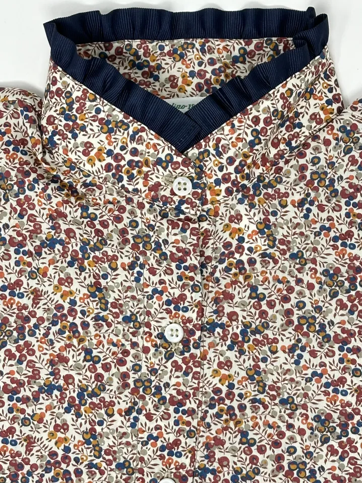 CAMICIA PENNY MADE WITH LIBERTY FABRICS & GROS GRAIN
