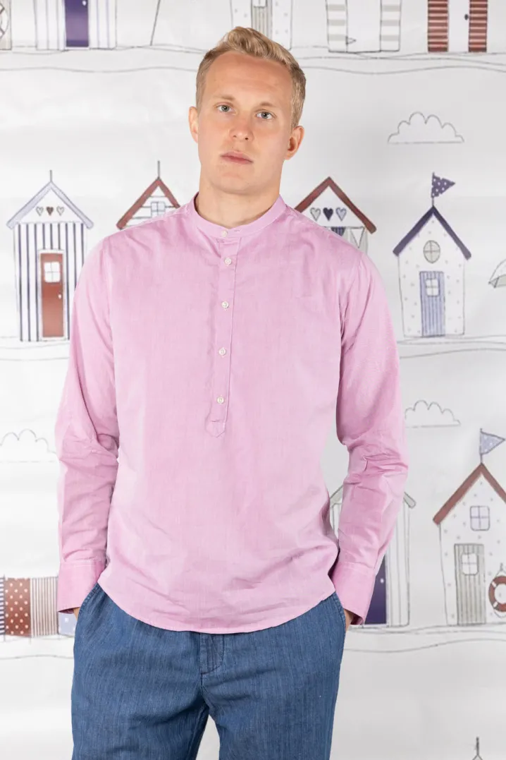CAMICIA "GIANNI" COREANA ROSA