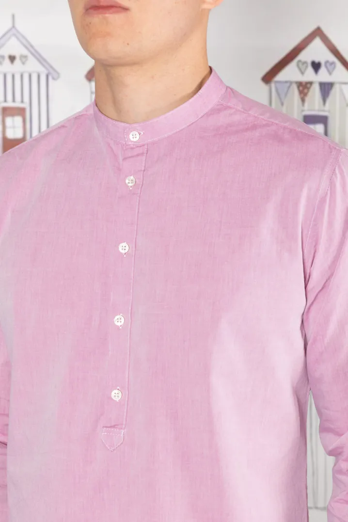 CAMICIA "GIANNI" COREANA ROSA