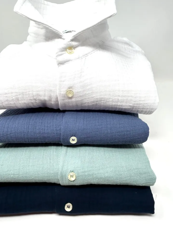 CAMICIA "PETER" IN GARZA DI COTONE