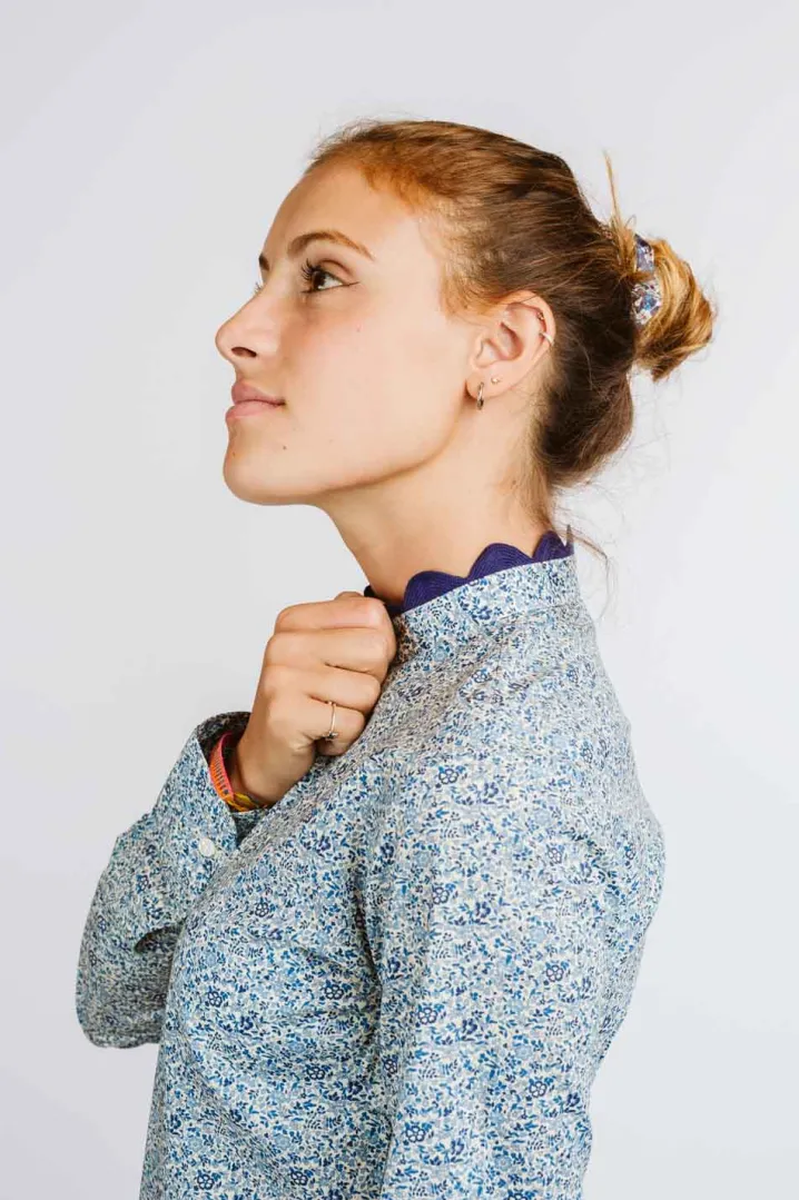 CAMICIA RAFFI MADE WITH LIBERTY FABRICS E SERPENTINA