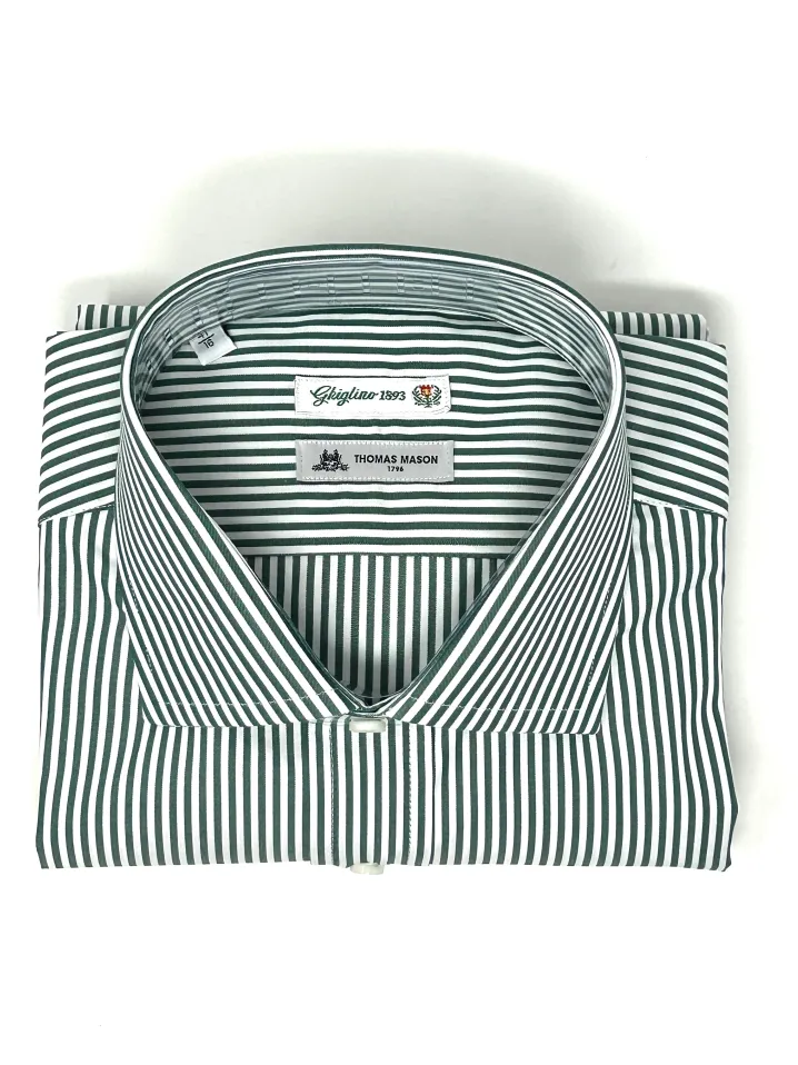 CAMICIA RIGA VERDE