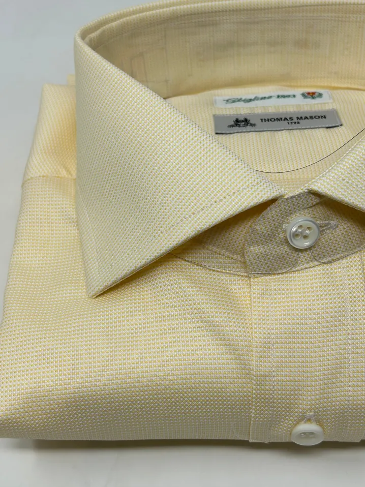 CAMICIA ROYAL OXFORD GIALLA