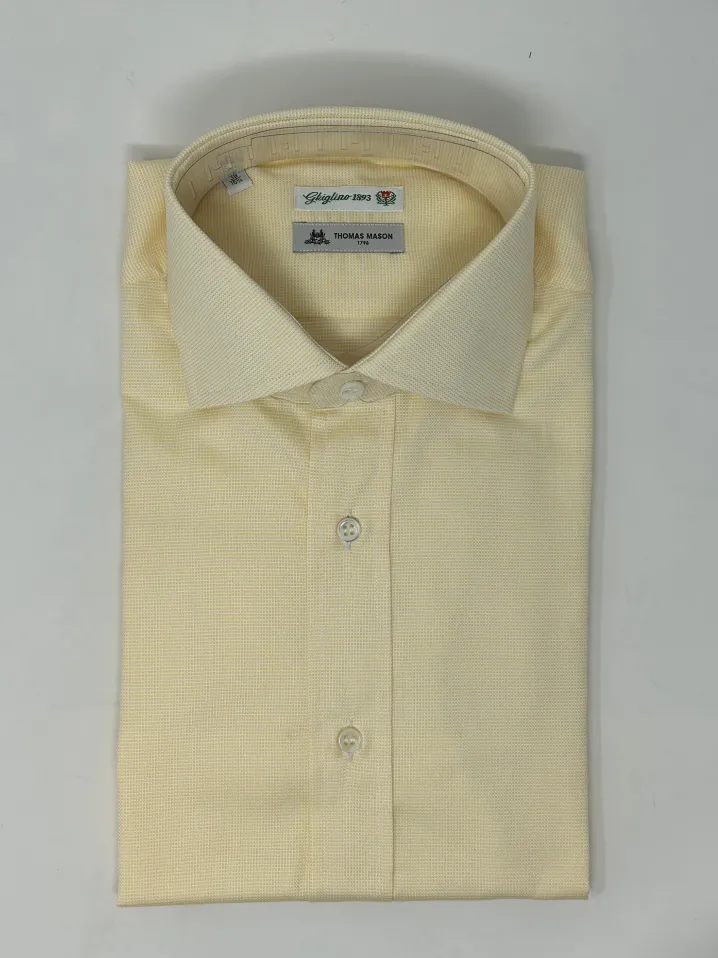 CAMICIA ROYAL OXFORD GIALLA