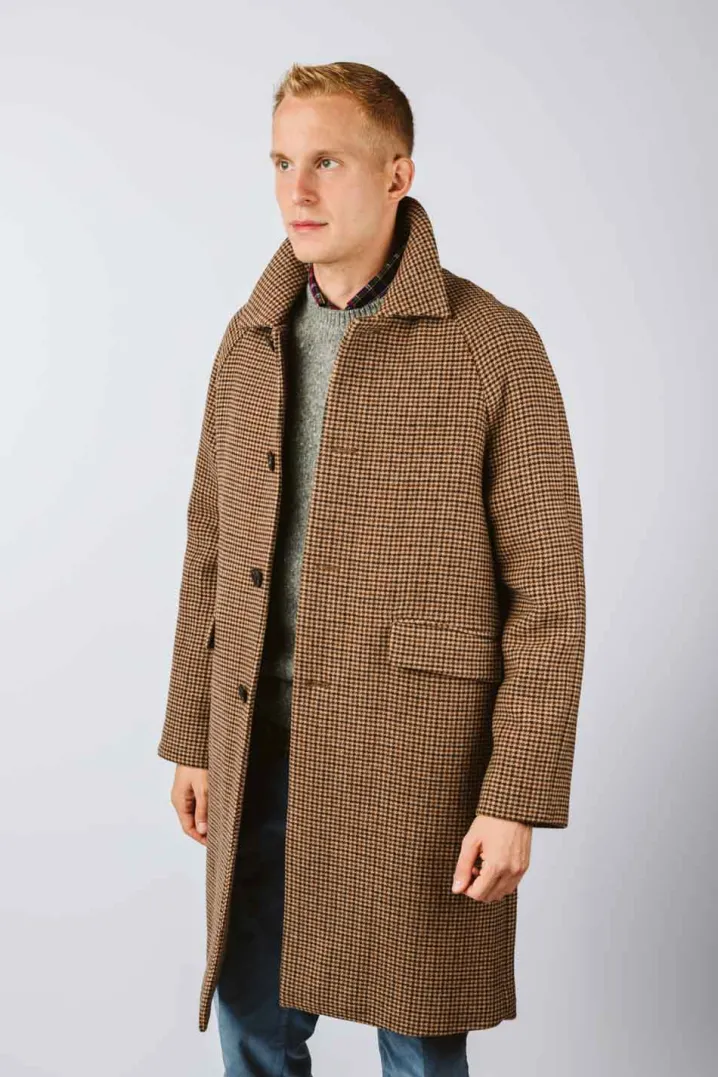 CAPPOTTO AXEL PIED DE POULE