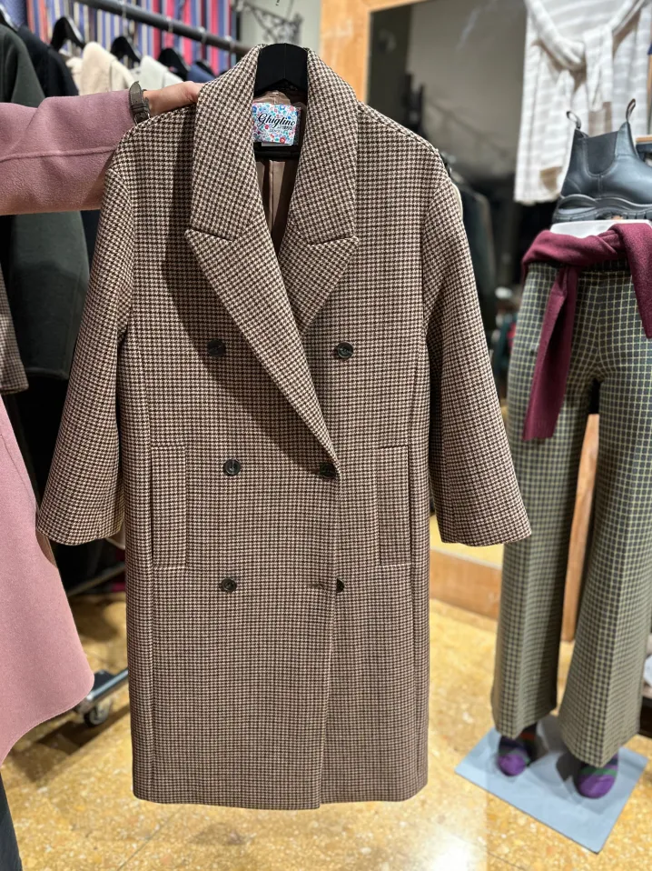 CAPPOTTO DOPPIO PETTO A UOVO