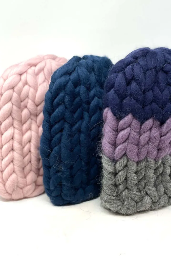 CHUNKY KNIT ORGANIC BEANIE