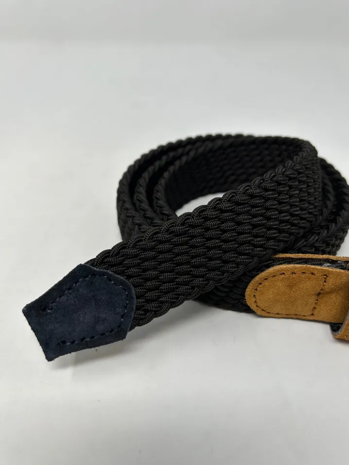 CINTURA ELASTICO G1893 TESTA DI MORO PUNTALE SUEDE BEIGE