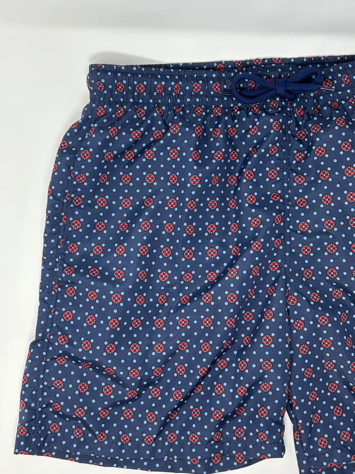 COSTUME GHIGLINO DISEGNO CRAVATTA BLU