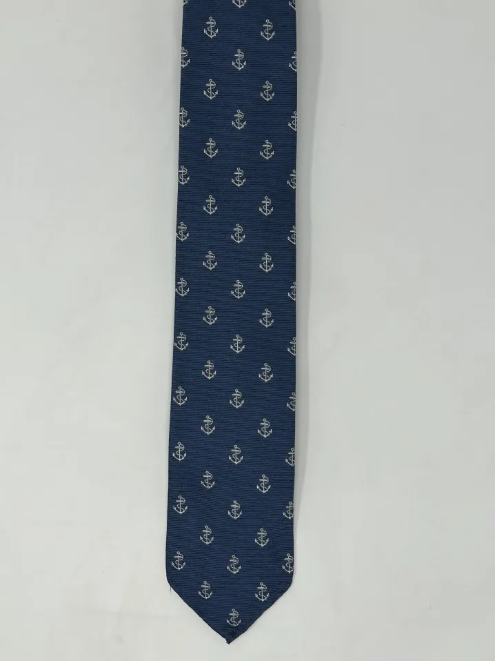 CRAVATTA JEANS BLU DE GENES ANCORE