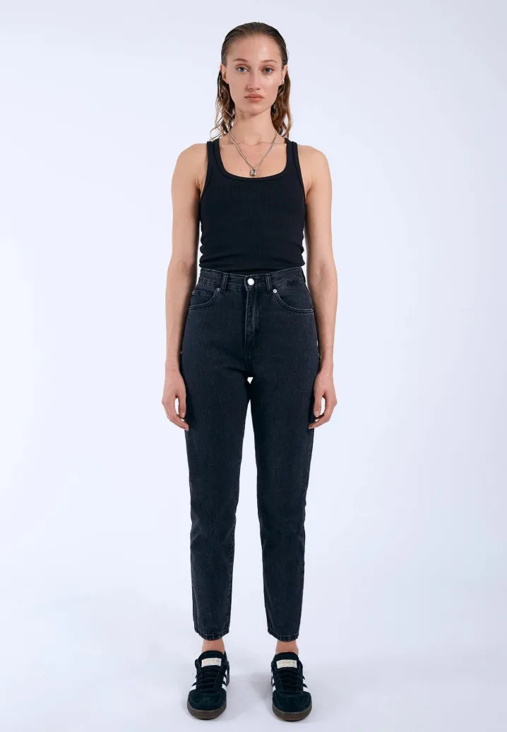 DR.DENIM JEANS VITA ALTA NORA STREAM SKY RETRO