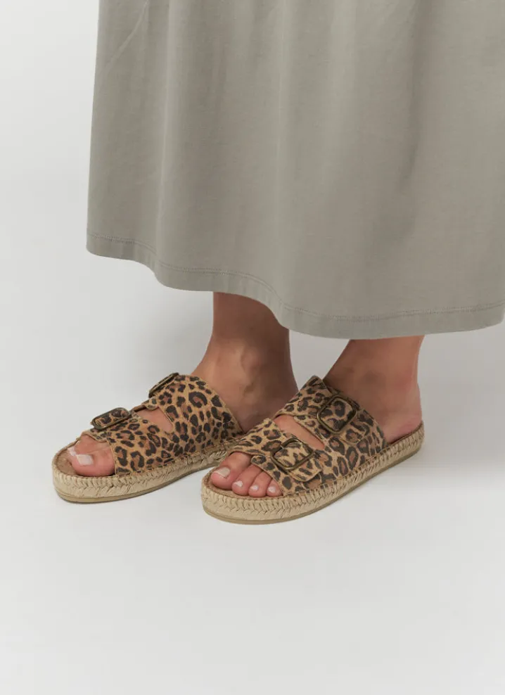 ESPADRILLAS CLAQUETTE LEOPARD ESPADRIJ
