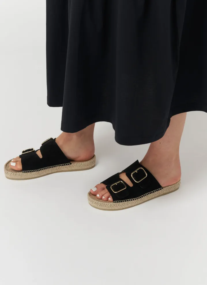 ESPADRILLAS CLAQUETTE NERE