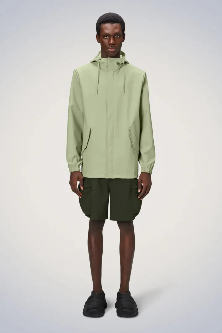 FISHTAIL JACKET MINT GREEN RAINS