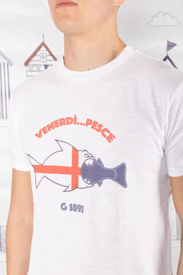 G1893 T-SHIRT VENERDI' PESCE
