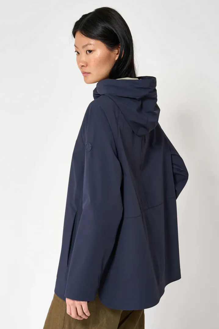 IMPERMEABILE SOFTSHELL NOE TANTA RAIN NAVY