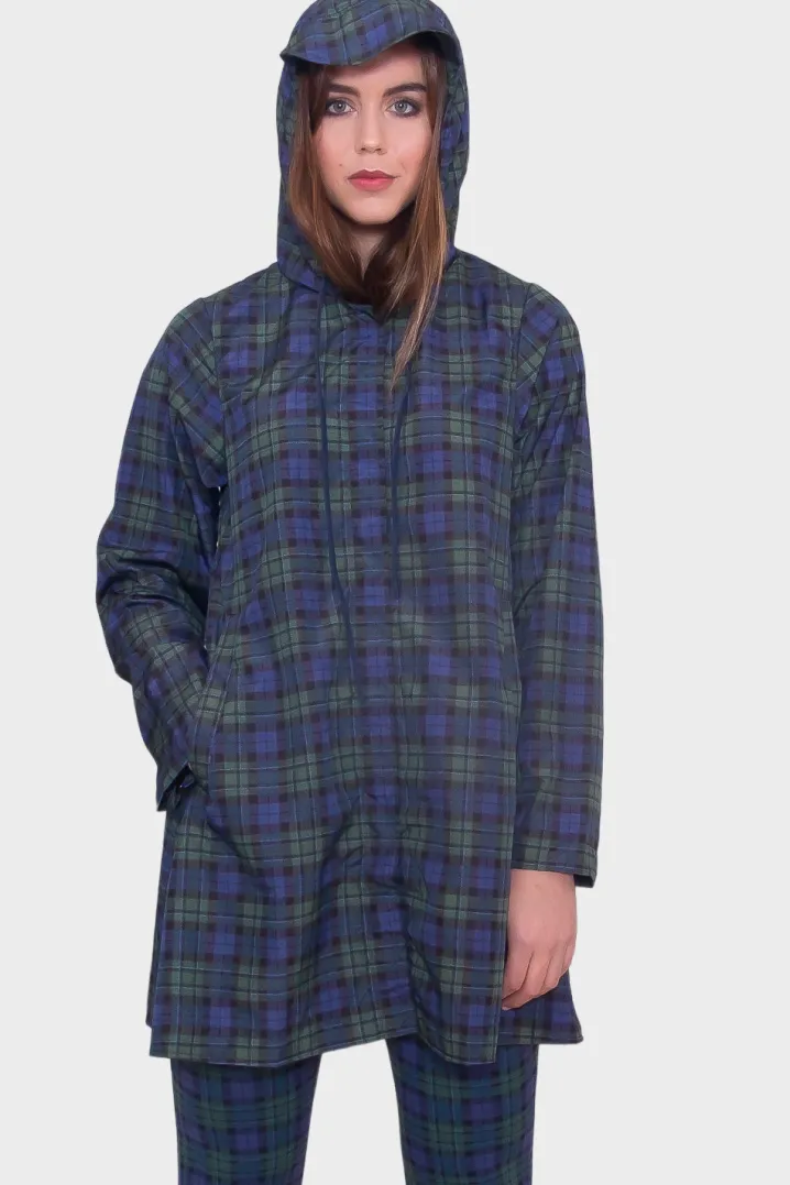 IMPERMEABILE TARTAN BLACKWATCH GHIGLINO1893