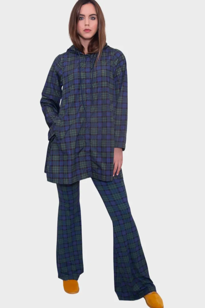 IMPERMEABILE TARTAN BLACKWATCH GHIGLINO1893
