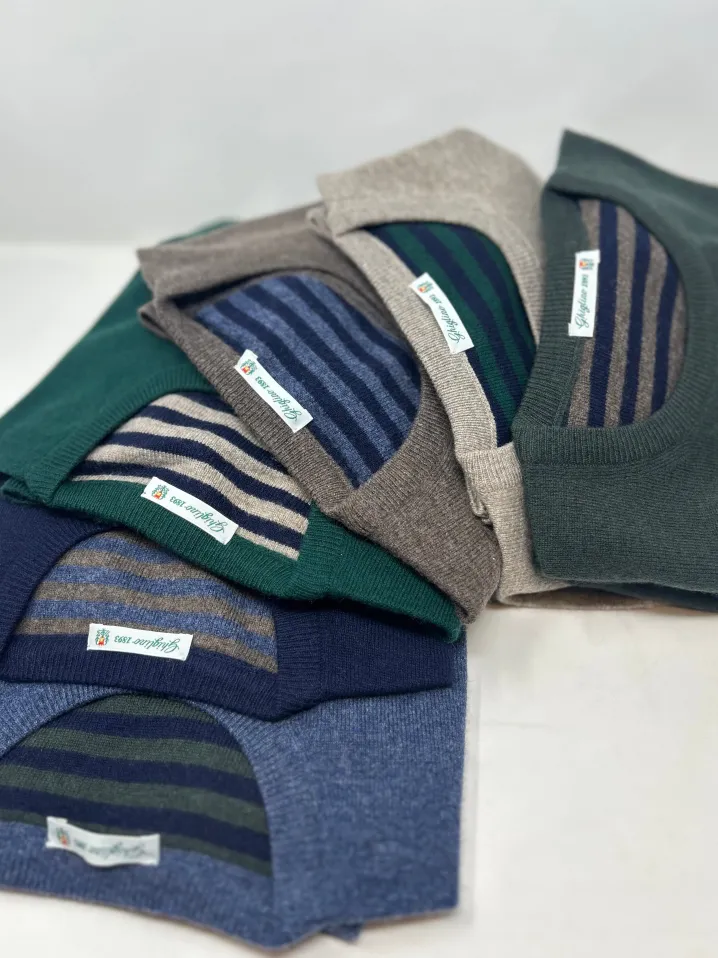 MAGLIONE GIROCOLLO "CARAMELLA"