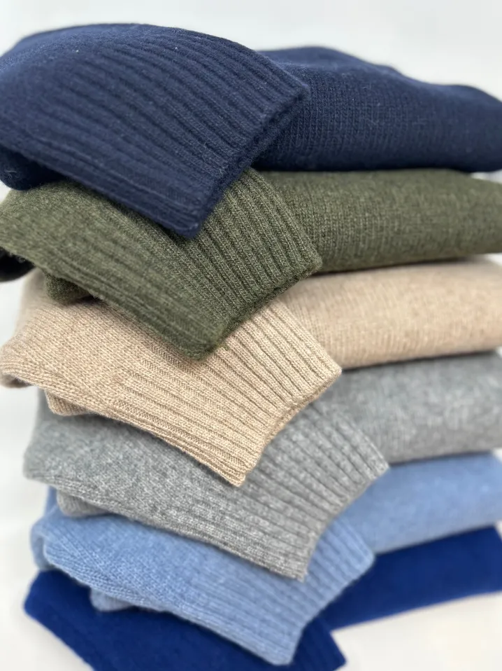 MAGLIONE “MARIO” BASIC LANA EXTRAFINE
