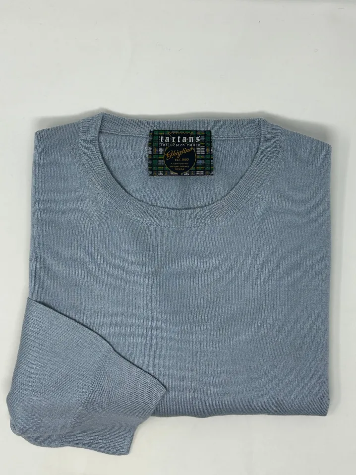 MAGLIONE "4 SEASON" GIROCOLLO SETA E CASHMERE