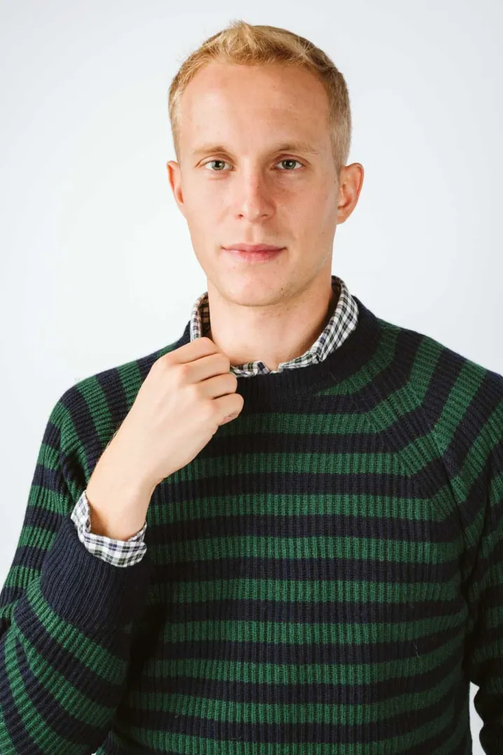 MAGLIONE "BRUNO STRIPE" COSTA INGLESE